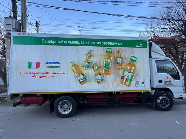 Agro Oil: брендирование фургона грузовика ISUZU
