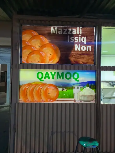 Mazzali Issiq Non: световые короба с фото продукции на киоске