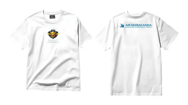 AIR MARAKANDA: макет фирменной одежды: футболки и худи с логотипом