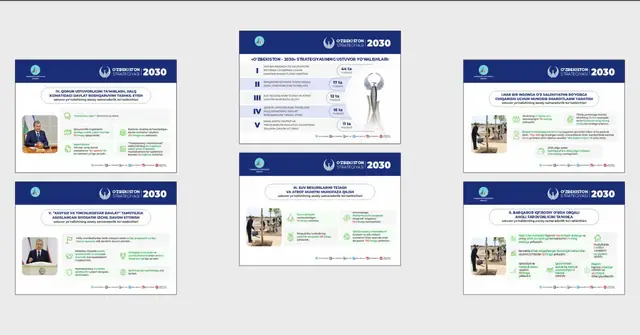 Amir Temur: макет информационного стенда с портретом и картой