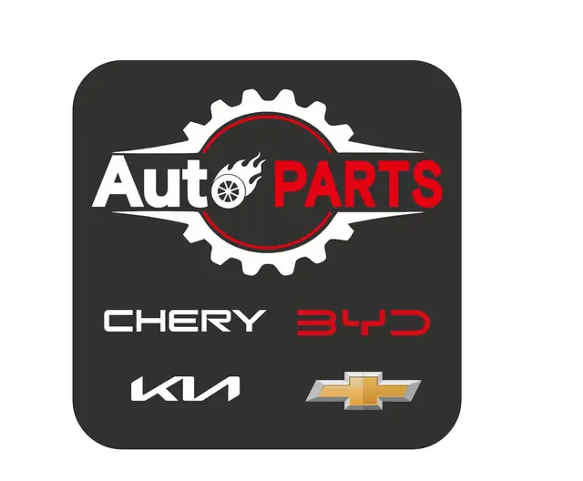 Auto PARTS: макет вывески магазина автозапчастей