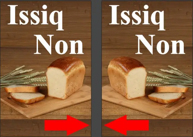 Issiq Non: макет наклеек на двери пекарни