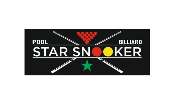 STAR SNOOKER: макет вывески бильярдного клуба