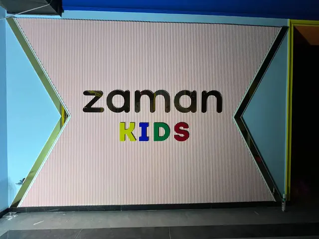 zaman KIDS: интерьерные объёмные буквы на декоративной стене